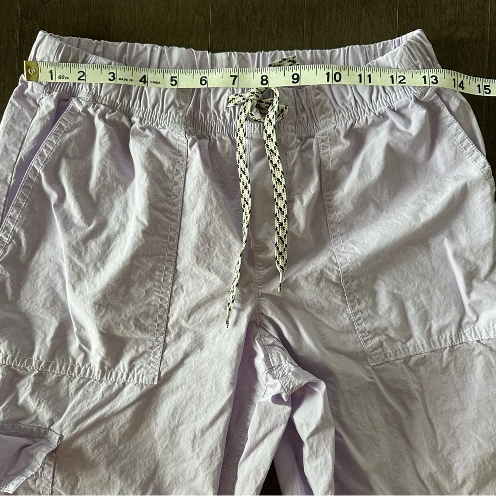 Aerie Baggy Cargo Skater Pant Lilac Lightweight Slouchy Spring Summer Size XS - Picture 5 of 9